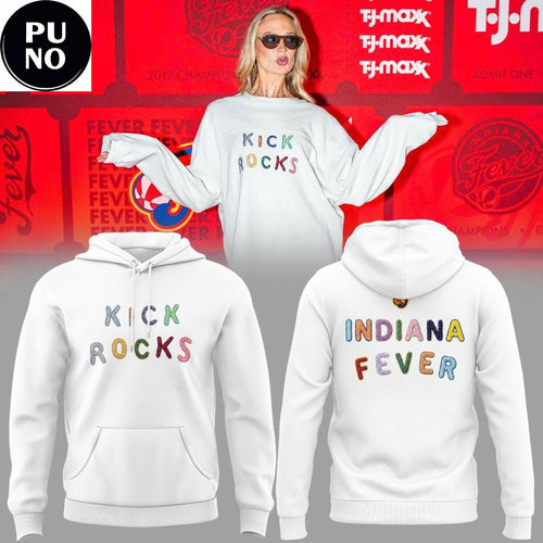 Indiana Fever 2026 Kick Rocks Hoodie Shirt