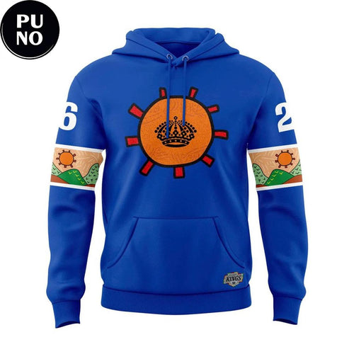 Los Angeles Kings x Salvadoran Heritage Night 2026 Hoodie T-Shirt