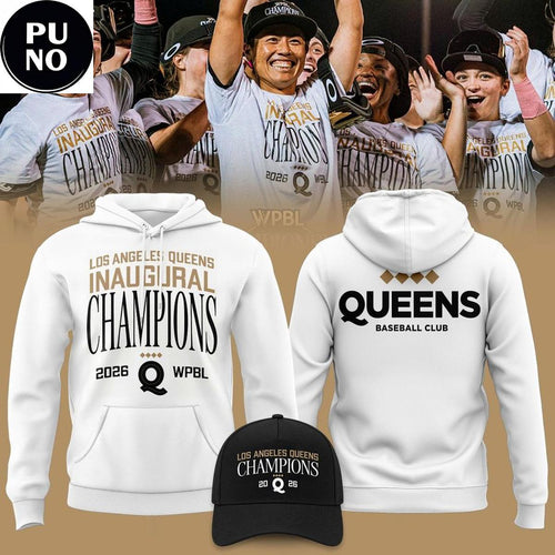 Los Angeles Queens 2026 WPBL Inaugural Champions Hoodie T-Shirt
