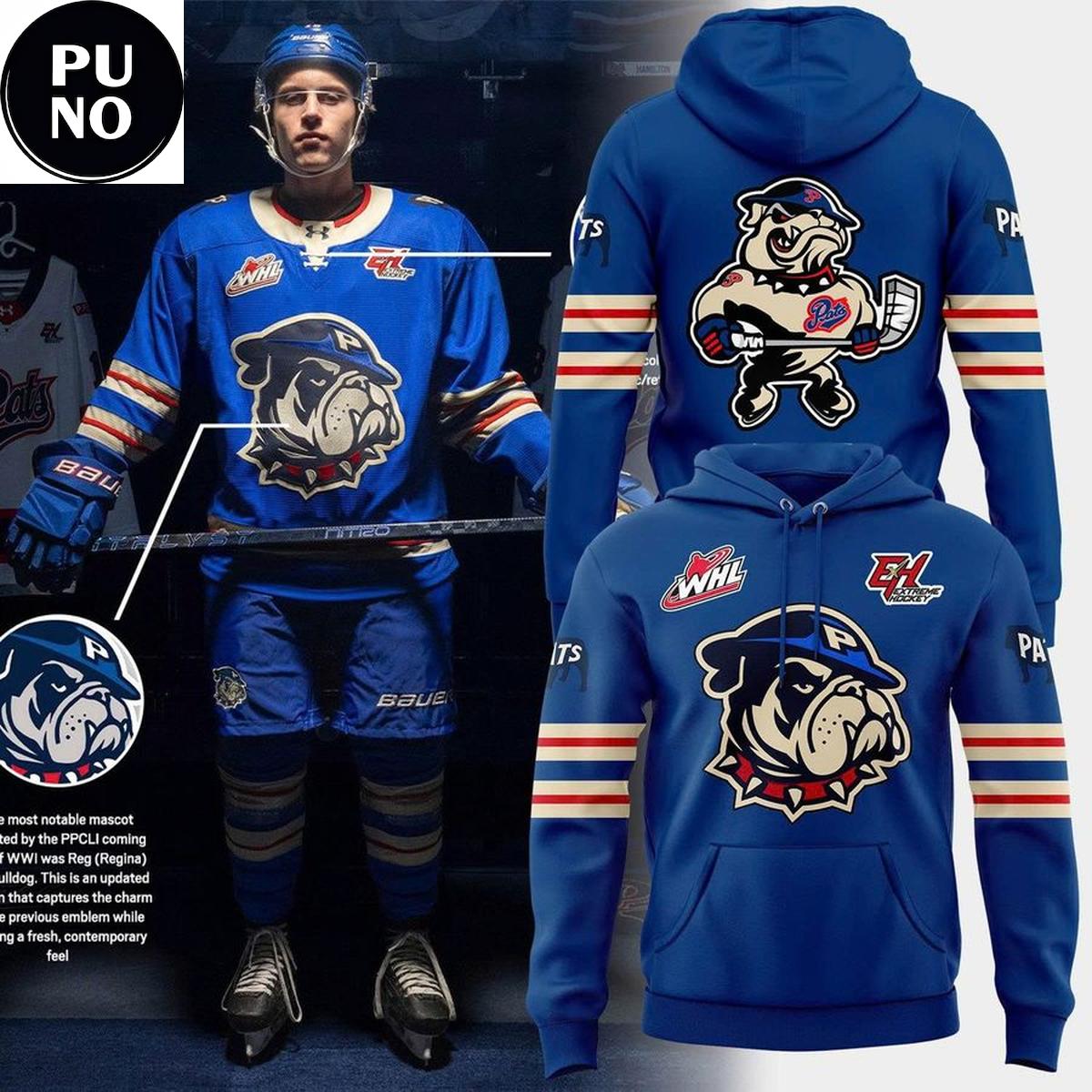 Regina Pats 2026 Bulldog Hoodie